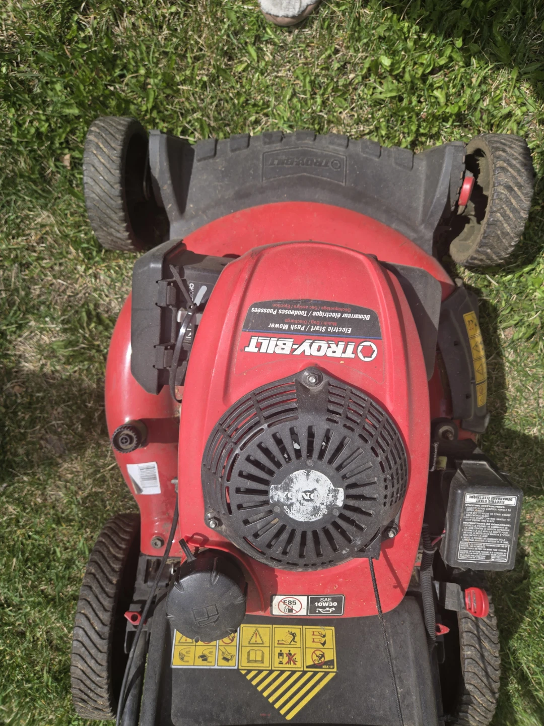 Troy-Bilt Electric Start Push Mower - photo 5