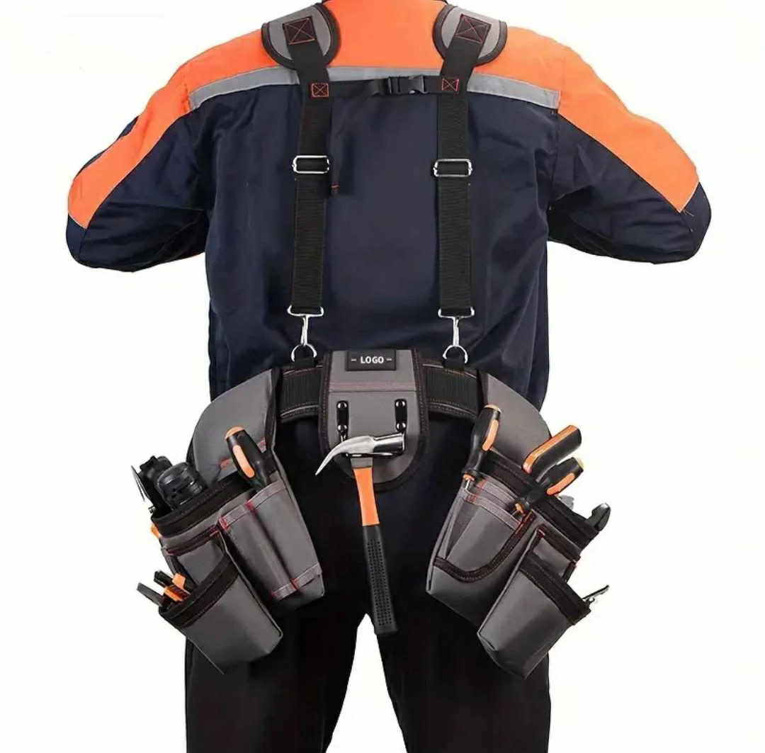 Harness suspender Tool belt + pouches.  Brand new
