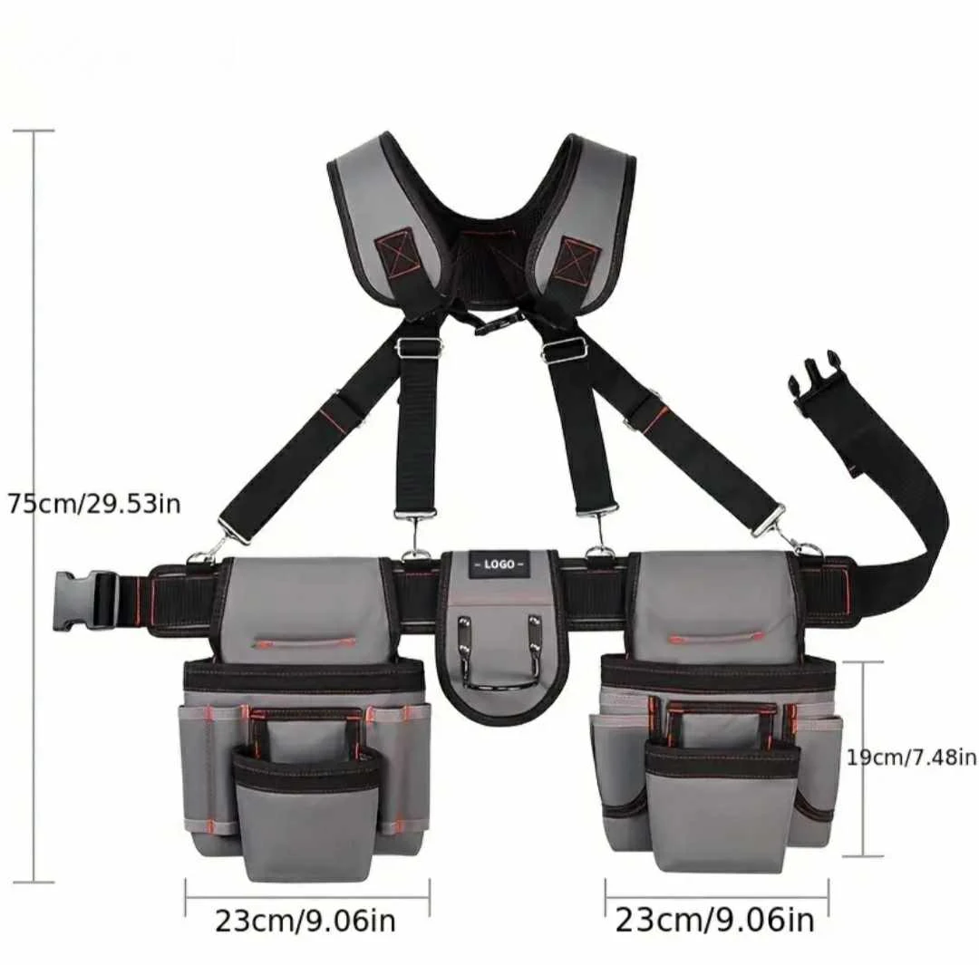Harness suspender Tool belt + pouches.  Brand new - photo 2