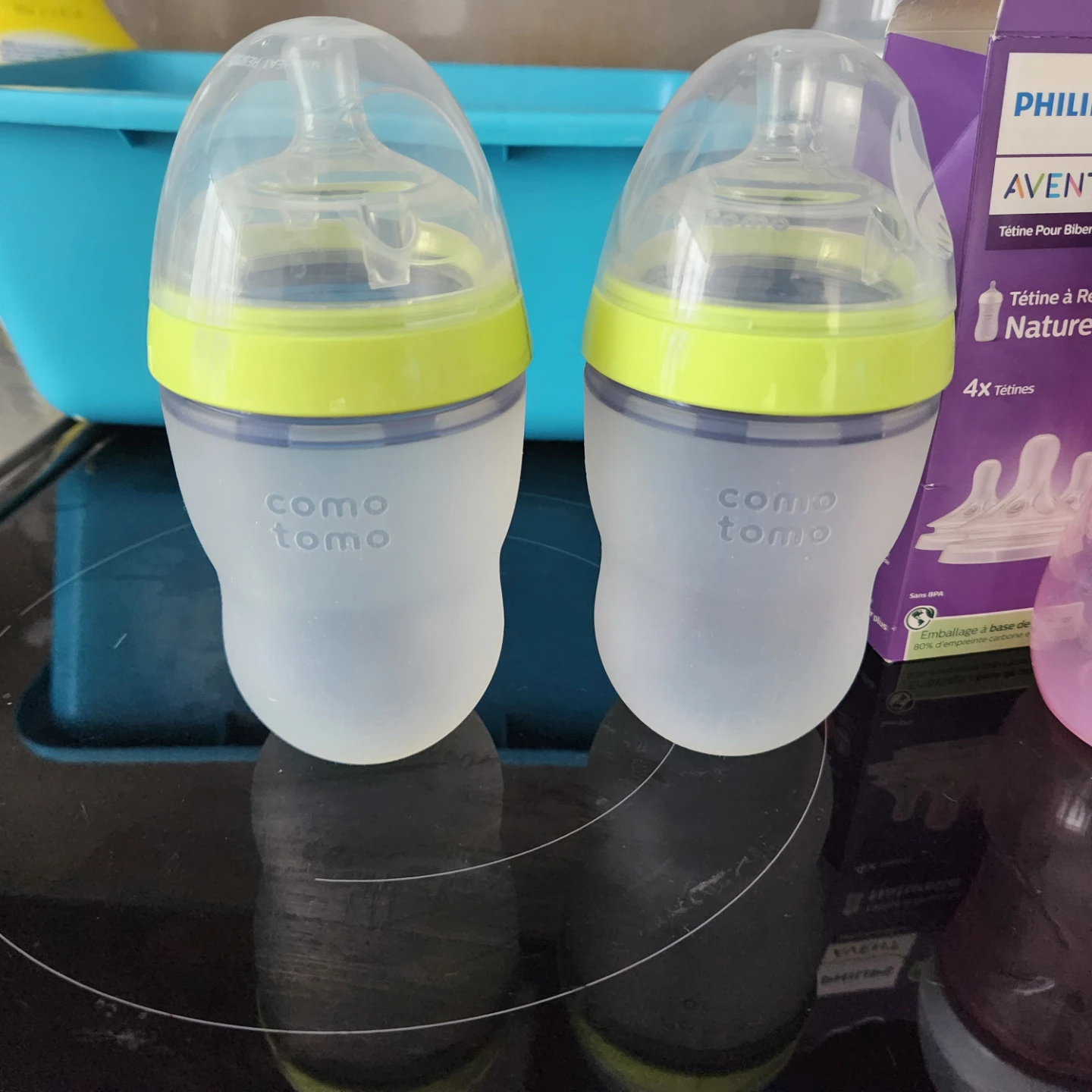 2Comotomo, 2 Oberni and 5 Avent baby bottles - photo 5
