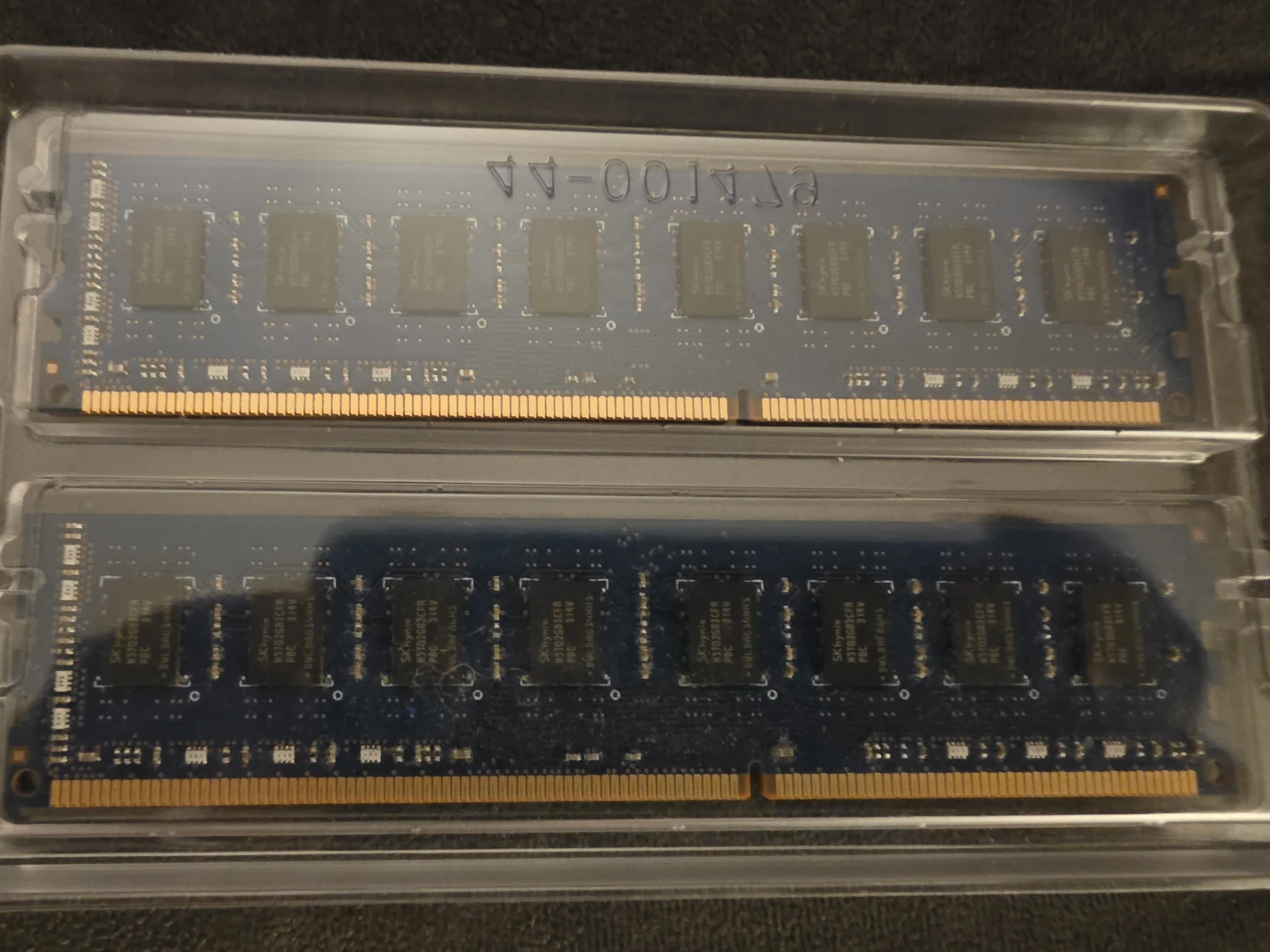 2x SK Hynix 4GB PC3-12800 DDR3 RAM Modules - photo 2