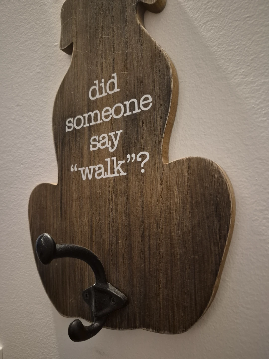 Wooden Dog Leash Holder - photo 2