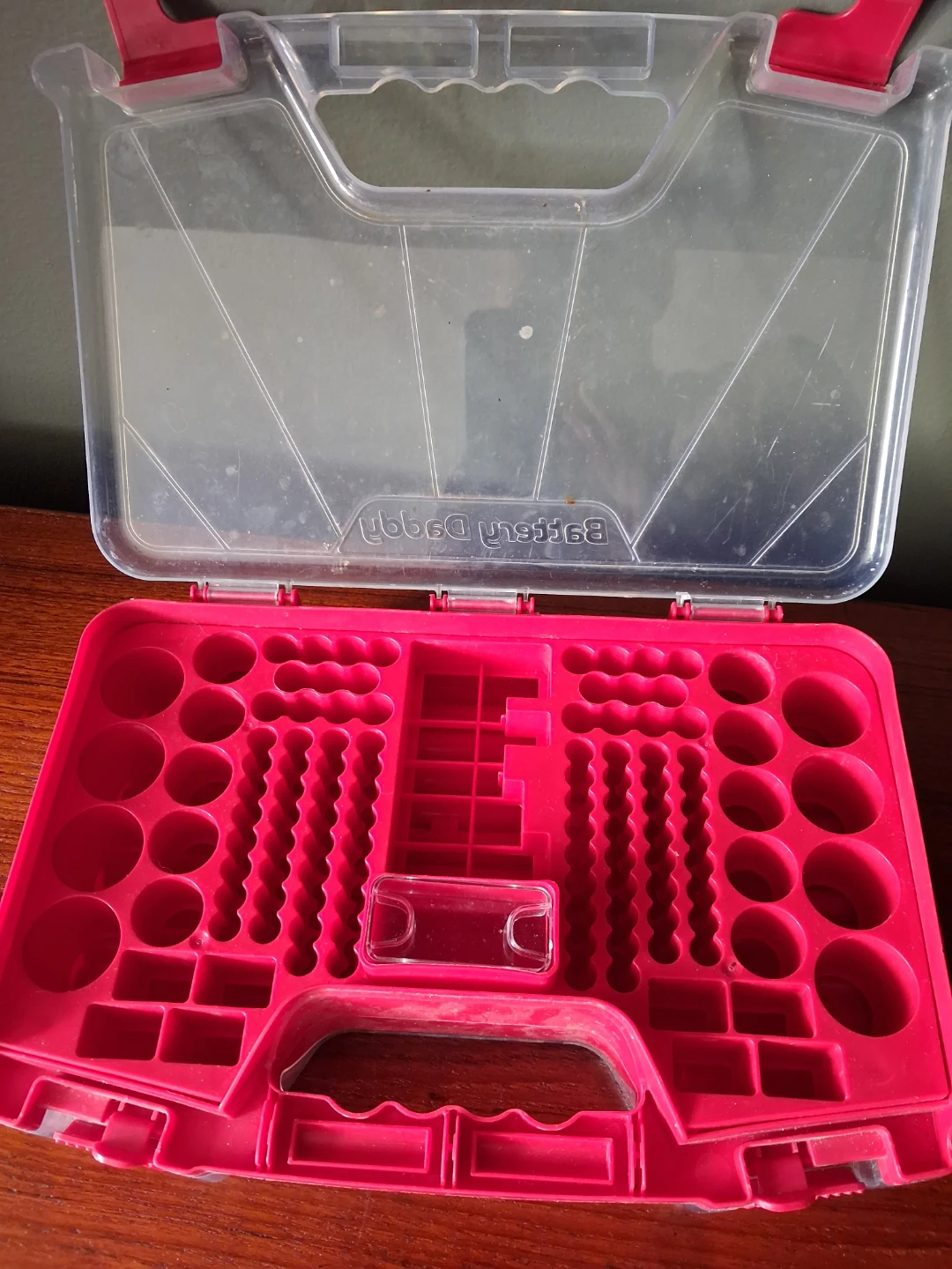 Battery Daddy Organizer Case Red - photo 3