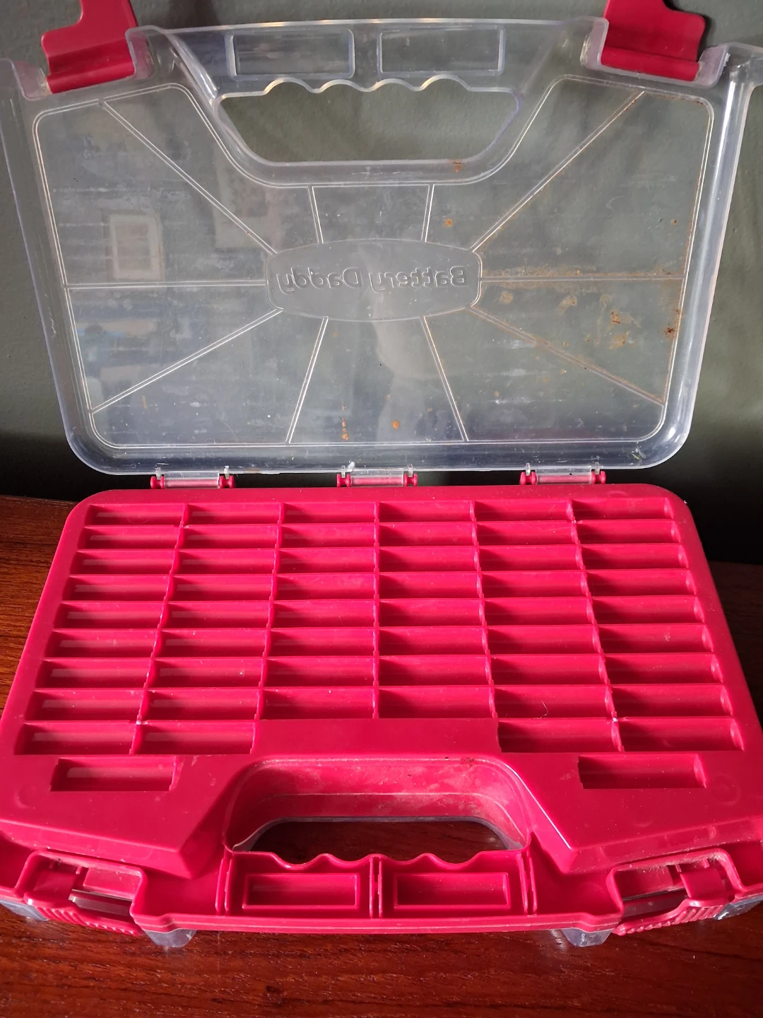 Battery Daddy Organizer Case Red - photo 4
