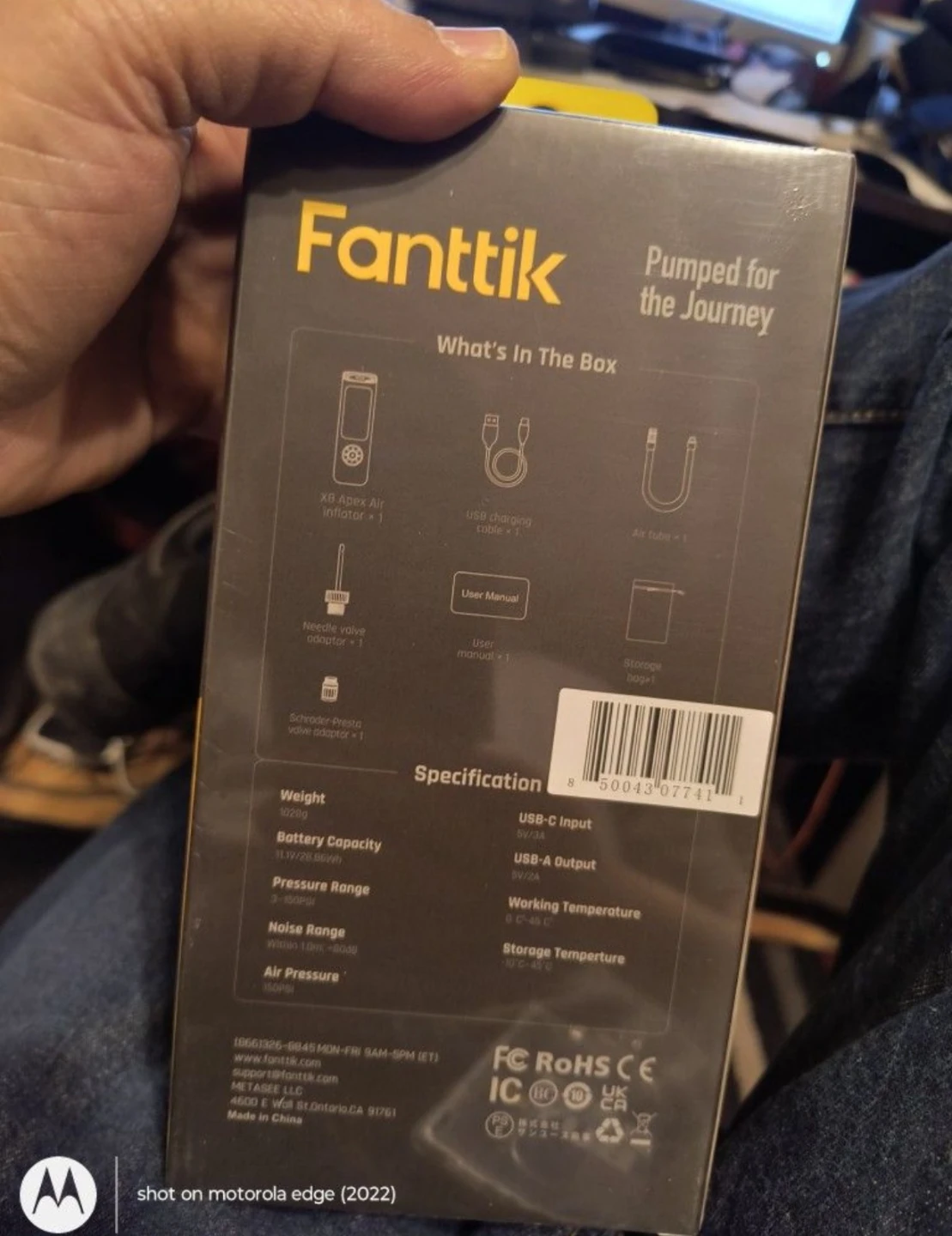 Fanttik X8 Apex Air Inflator - photo 3
