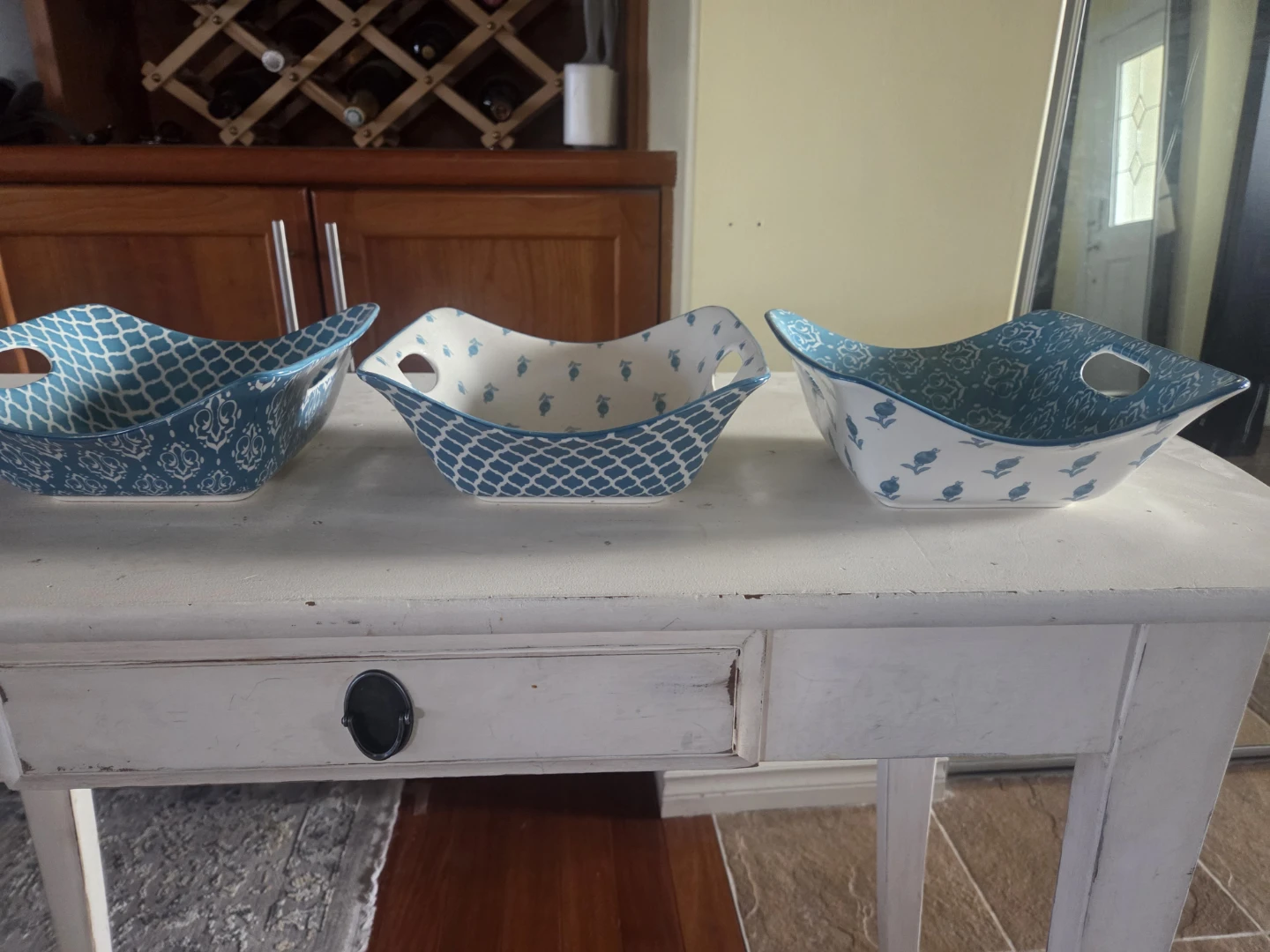 Set of 3 Ceramic Serving Bowls - photo 2