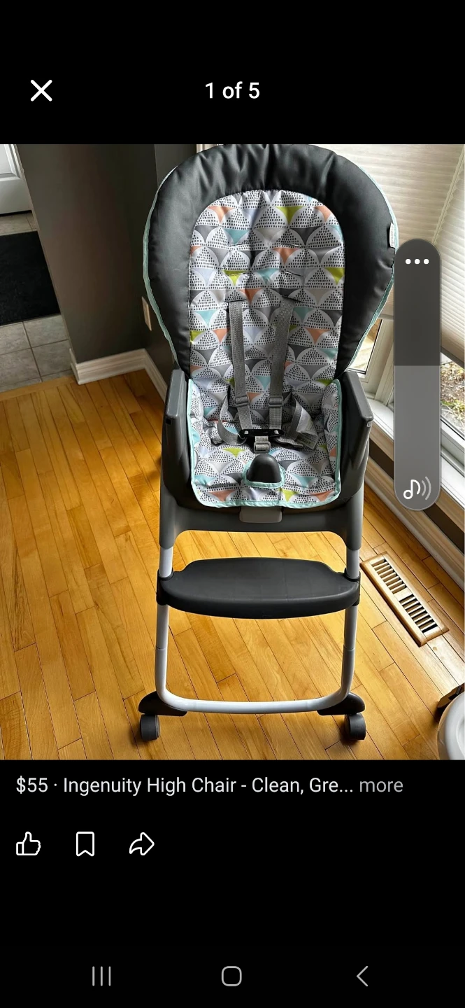 Ingenuity High Chair