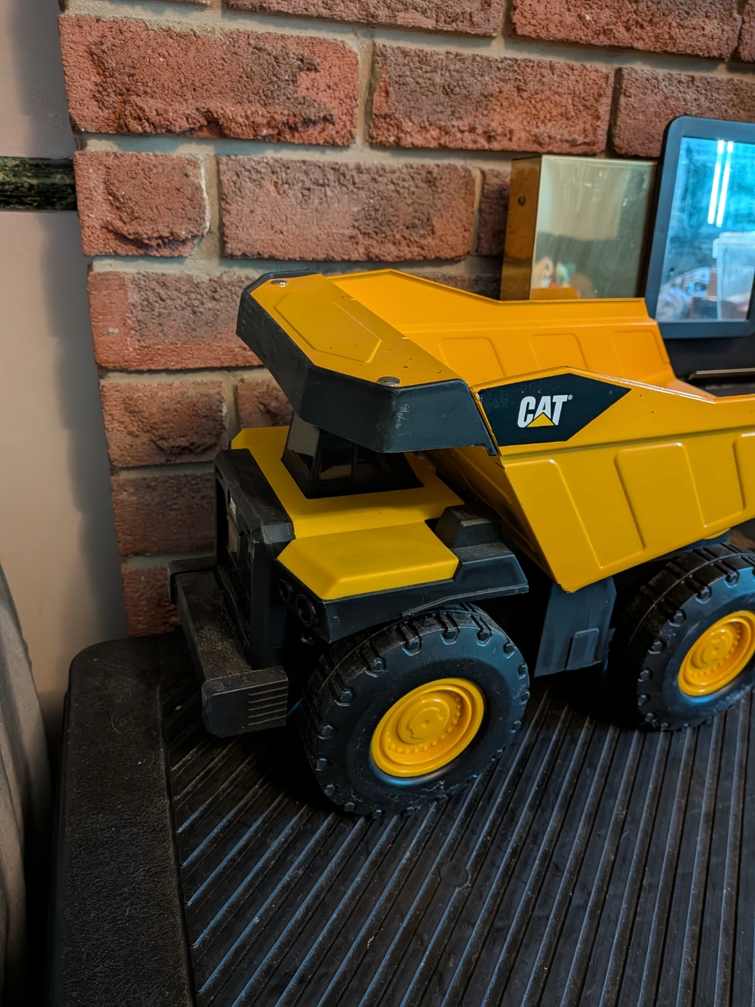 CAT Yellow Dump Truck Toy