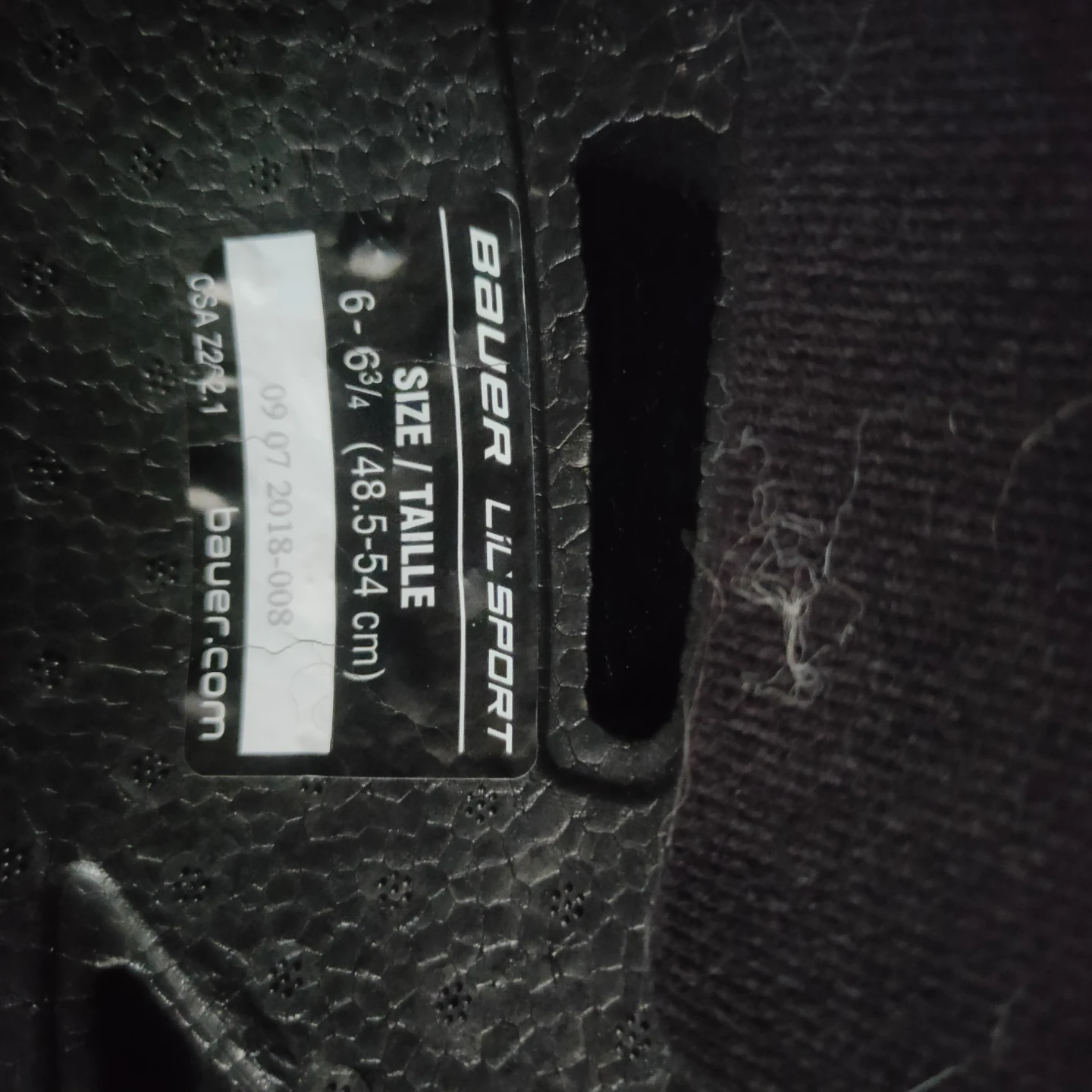 Bauer Lil' Sport Hockey Helmet with Cage - photo 5