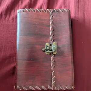 Leather Bound Journal with Clasp