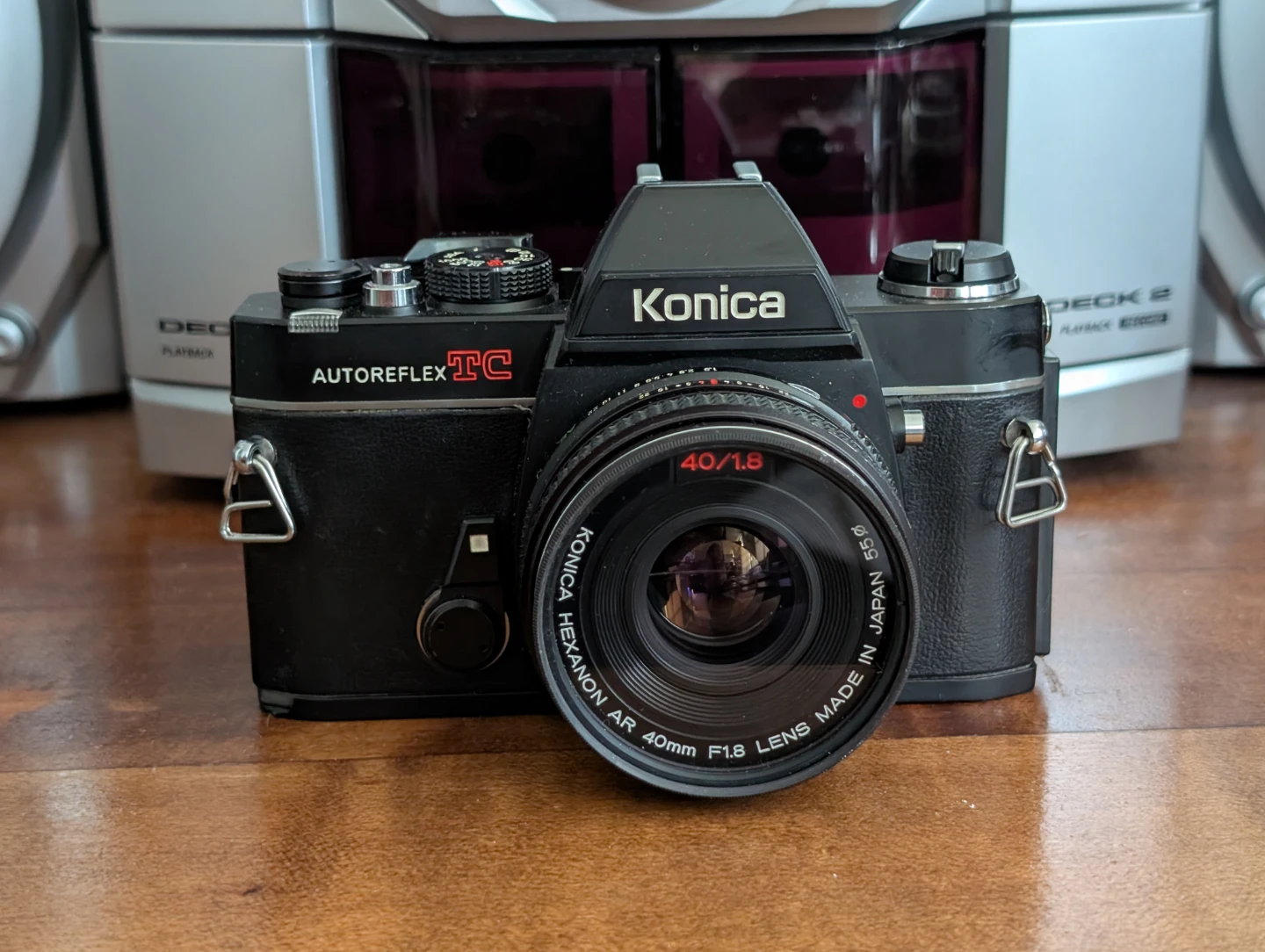 Konica Autoreflex TC 35mm Film Camera with Hexanon AR 40mm
