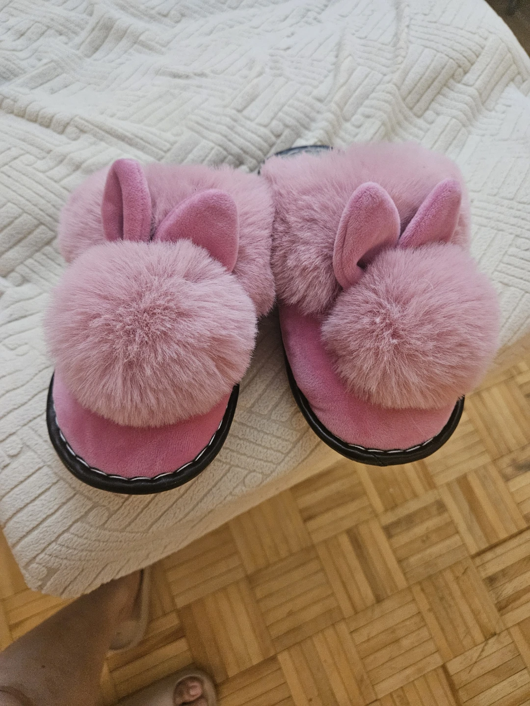 Pink Bunny Slippers - photo 4