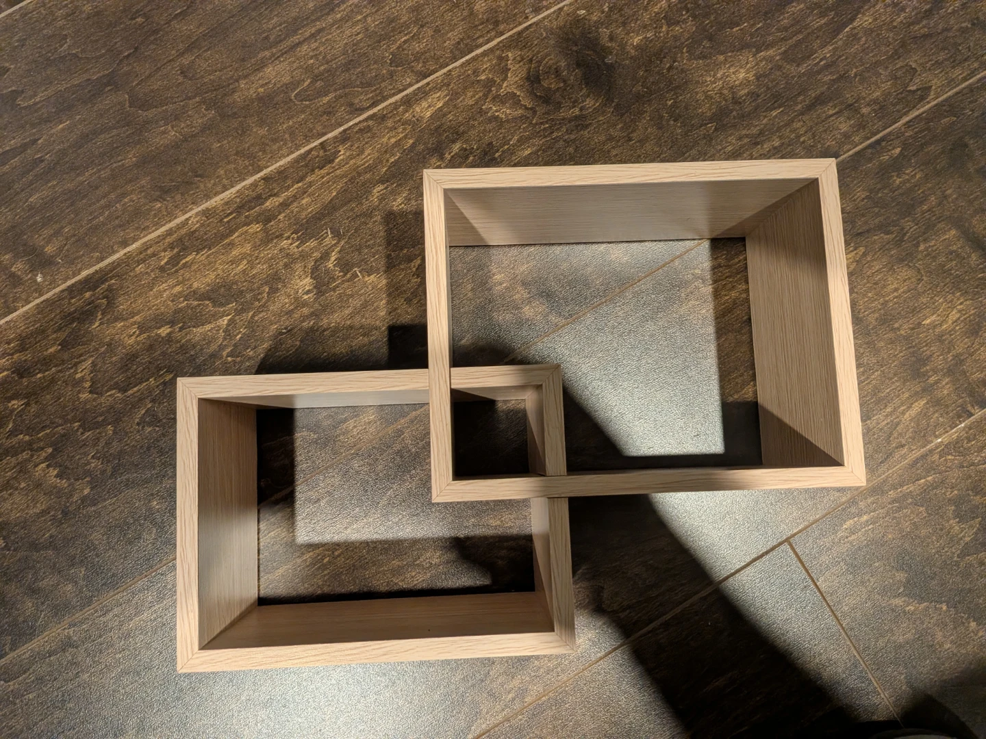Wooden Cube Shelving Unit - photo 2