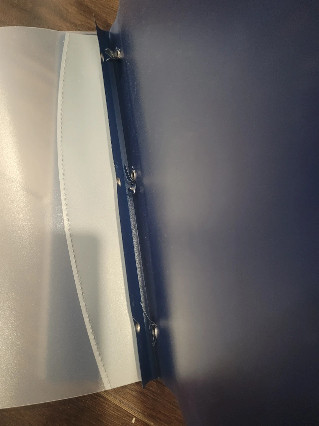IMPACT 3-Ring Binder Blue/Grey - Set of 2 - photo 3