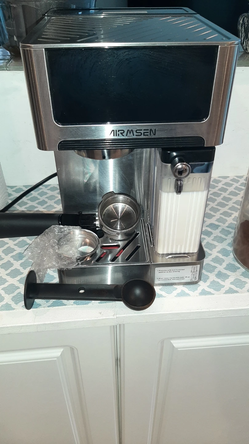 AIRMSEN Espresso Cappuccino Latte Coffee Maker