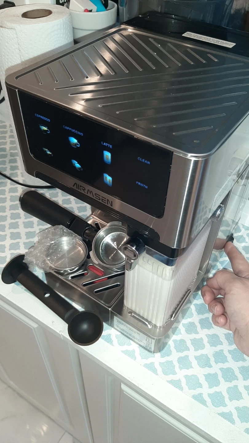 AIRMSEN Espresso Cappuccino Latte Coffee Maker - photo 3