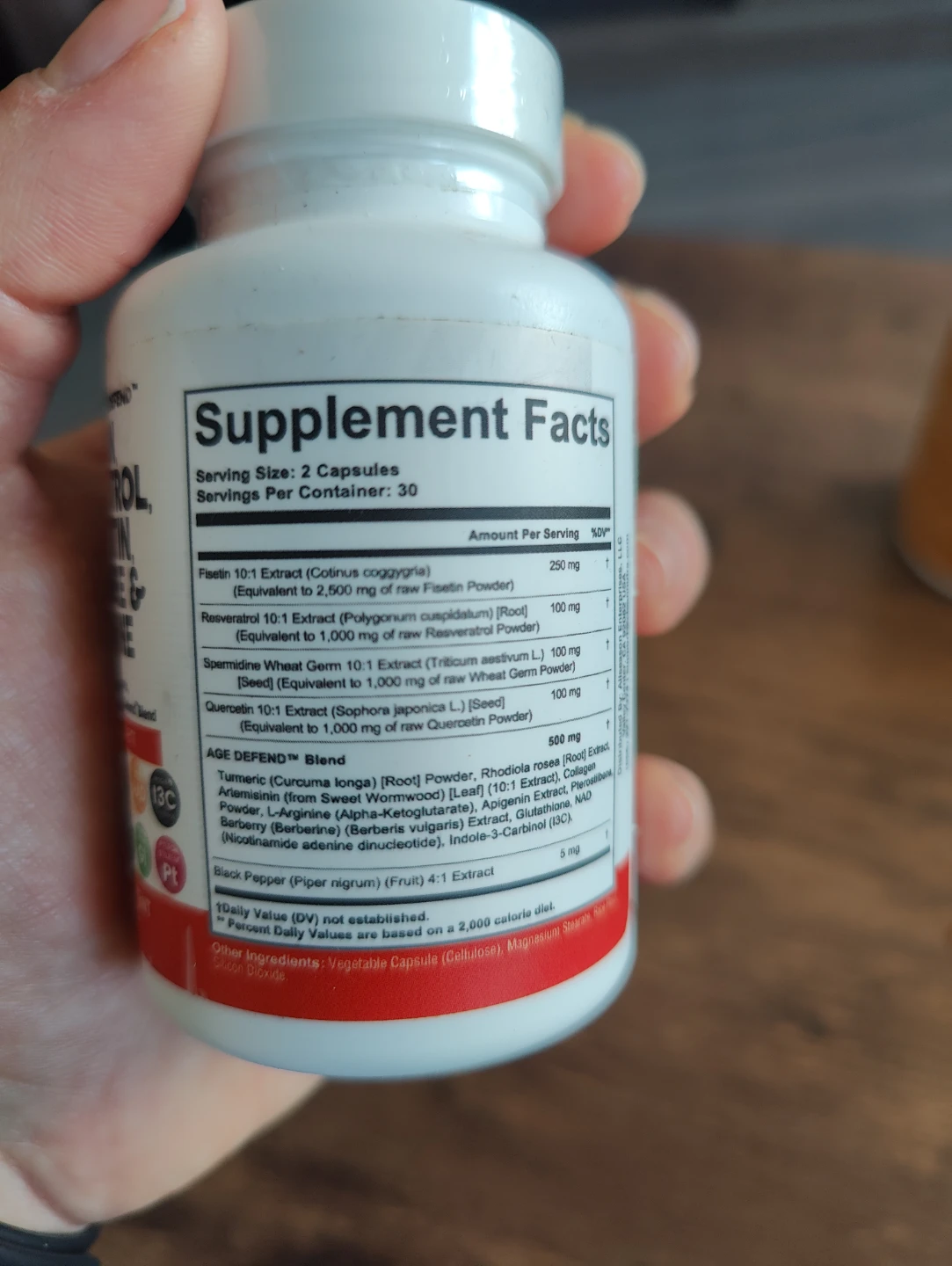Fisetin, Resveratrol, Quercetin, Spermidine & Berberine - photo 2
