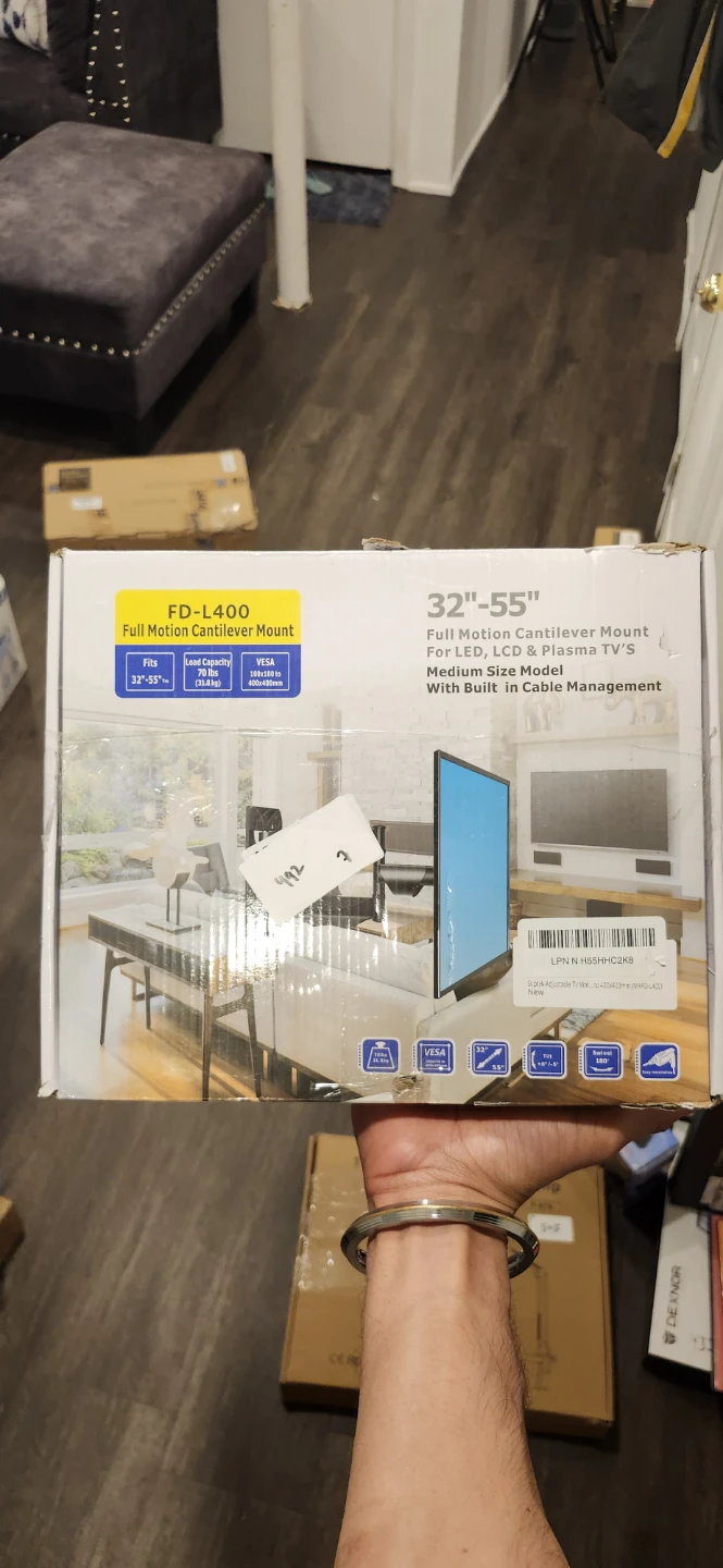 FD-L400 Full Motion Cantilever TV Mount