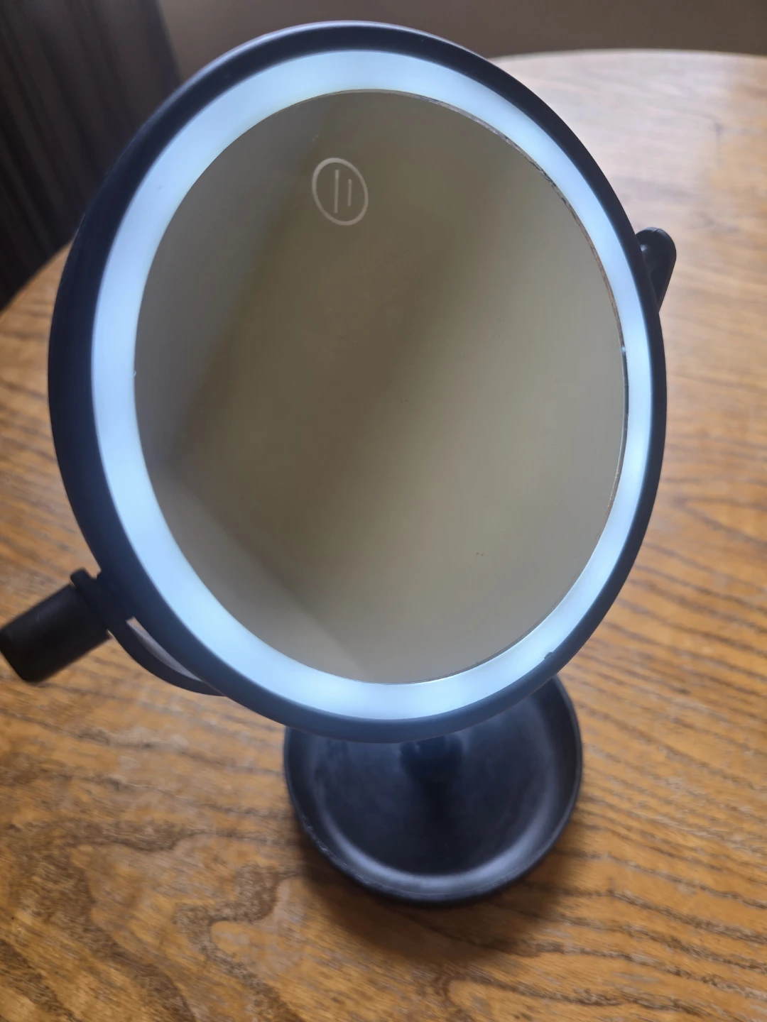 Black LED Makeup Mirror