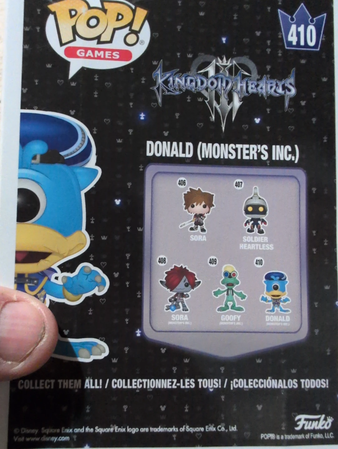 Funko Pop! Kingdom Hearts Donald (Monster's Inc.) #410 - photo 2