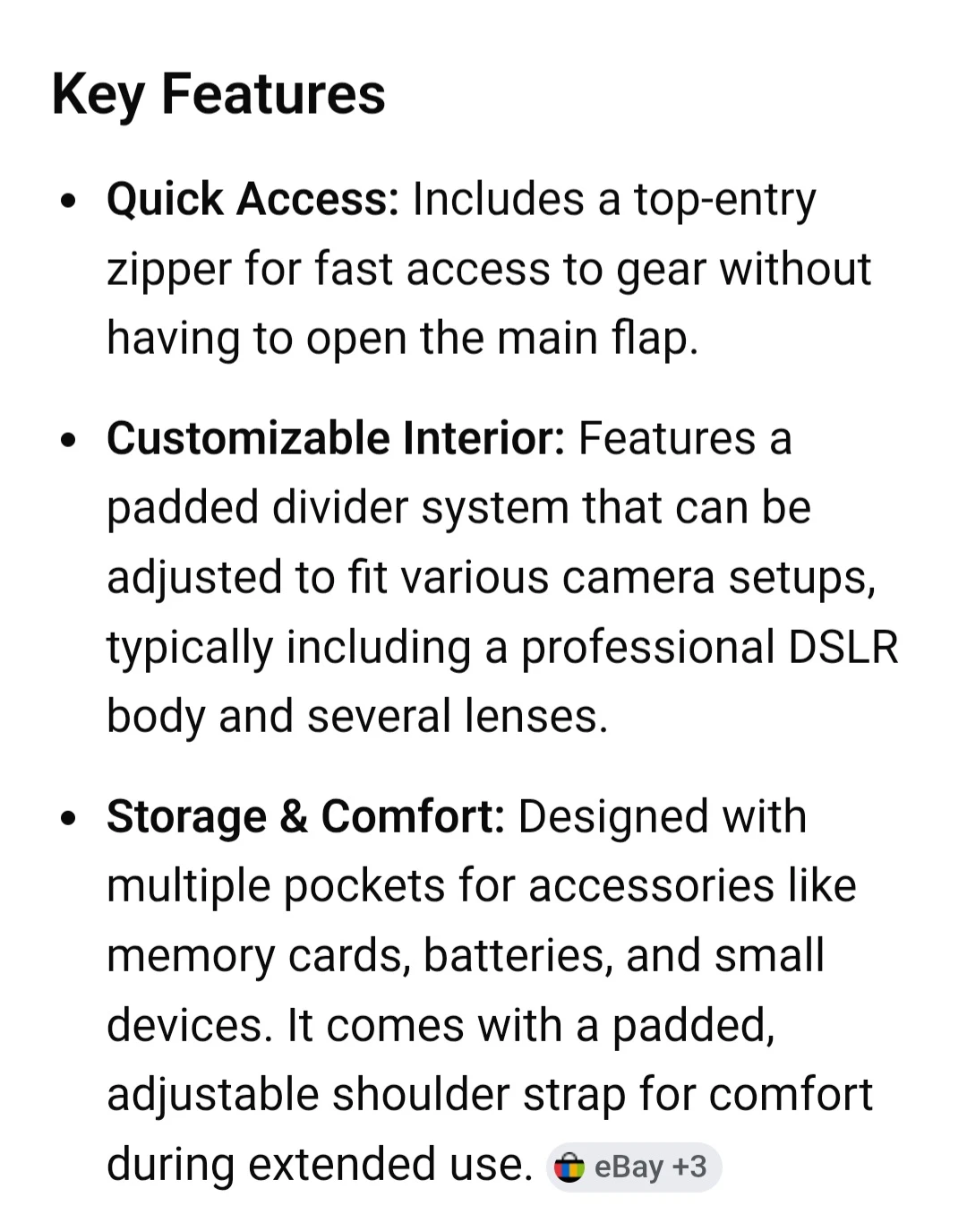 Lowepro Stealth Reporter 400 AW Camera Bag - photo 5