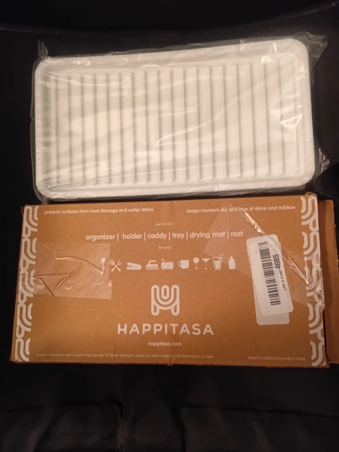 NEW!   Happitasa Multipurpose Sink Organizer Tray