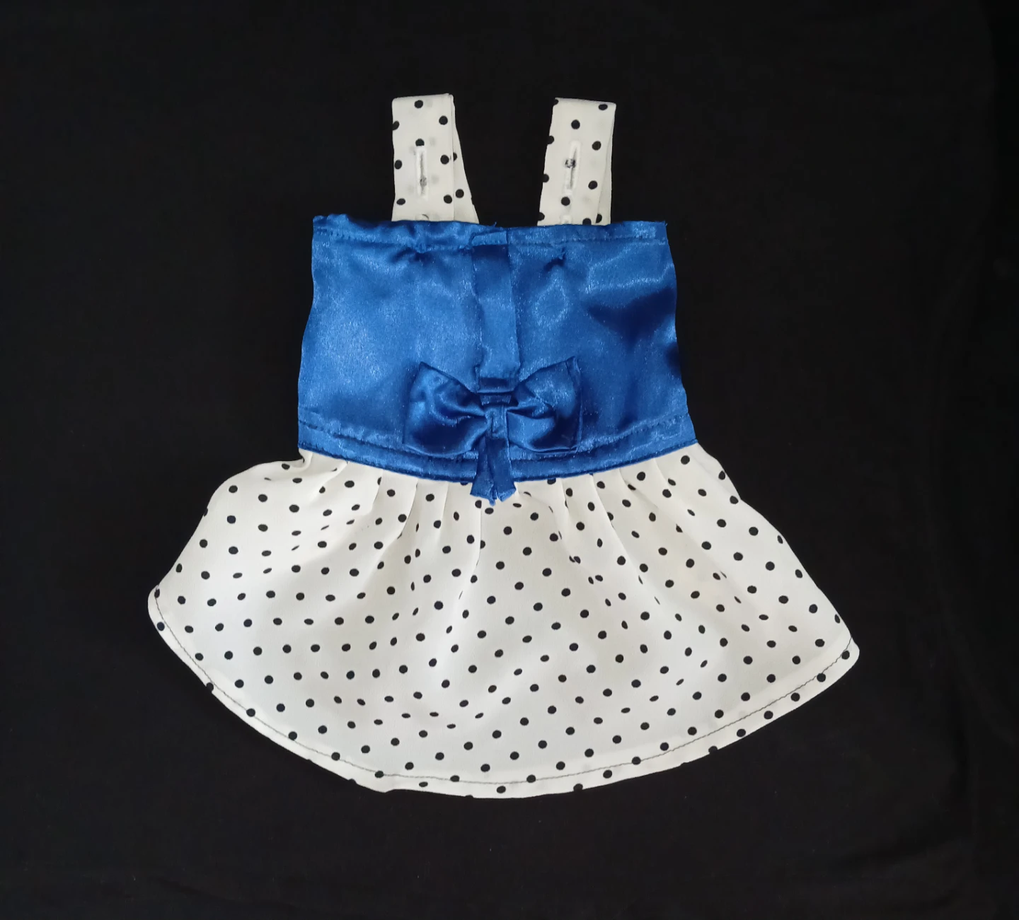 🐇 New Adorable Blue polka dot pet dress - photo 2