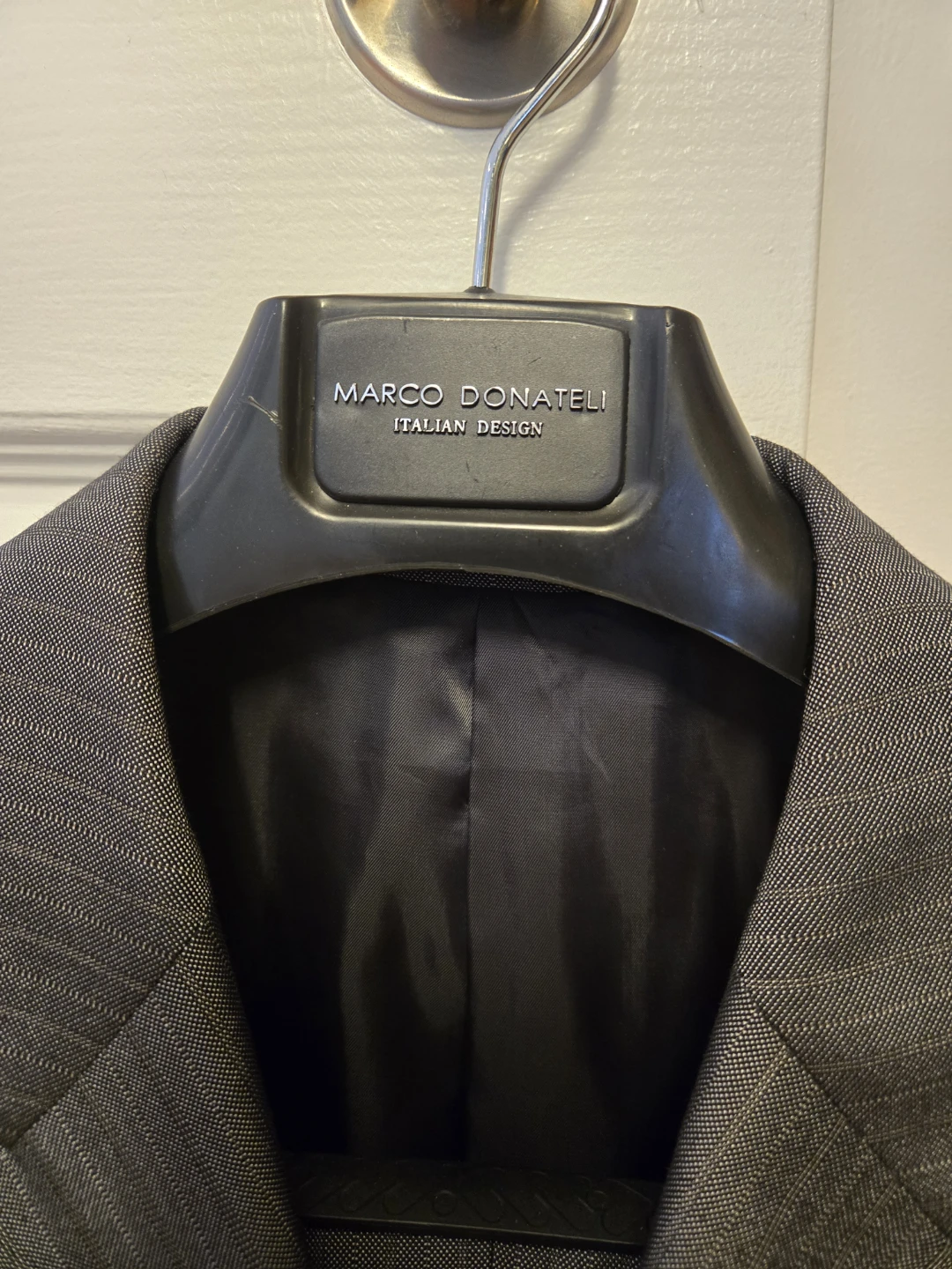 Men's Marco Donatelli Grey Pinstripe Suit - 40R - photo 3