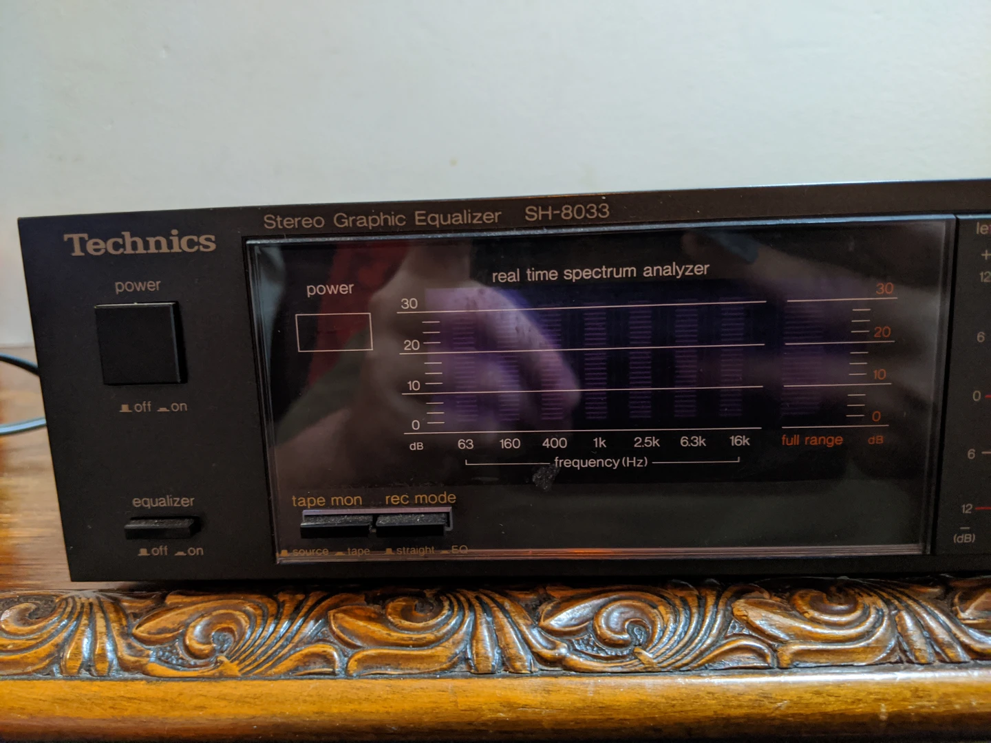 Technics SH-8033 Stereo Graphic Equalizer - photo 3