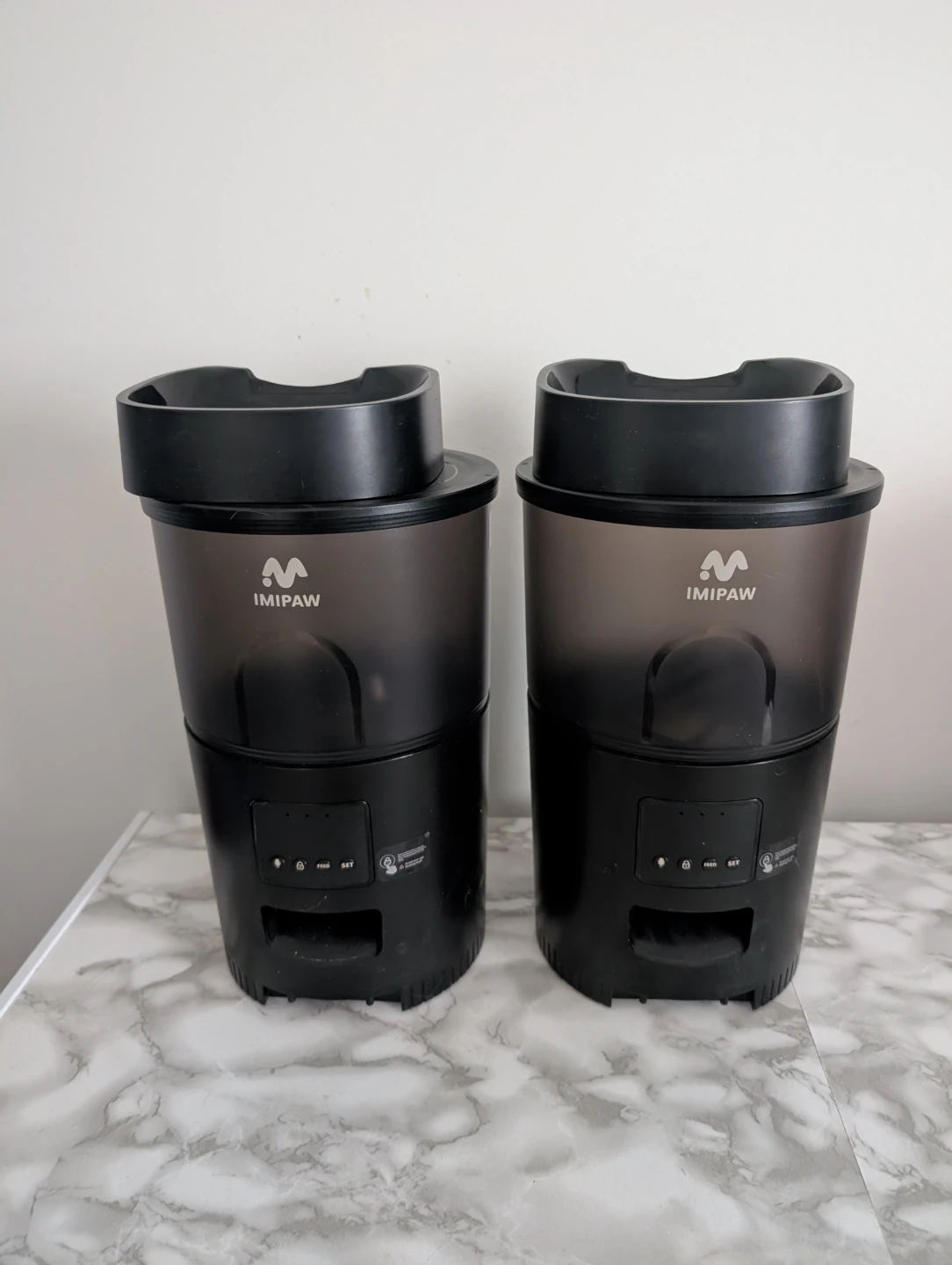 IMIPAW Automatic Pet Feeders (2-Pack)