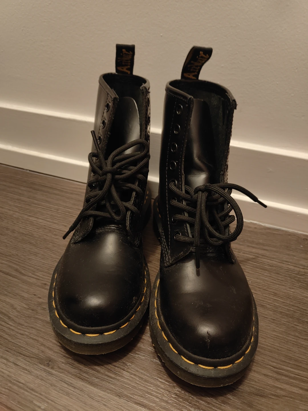 Dr. Martens Black Leather Boots - photo 2