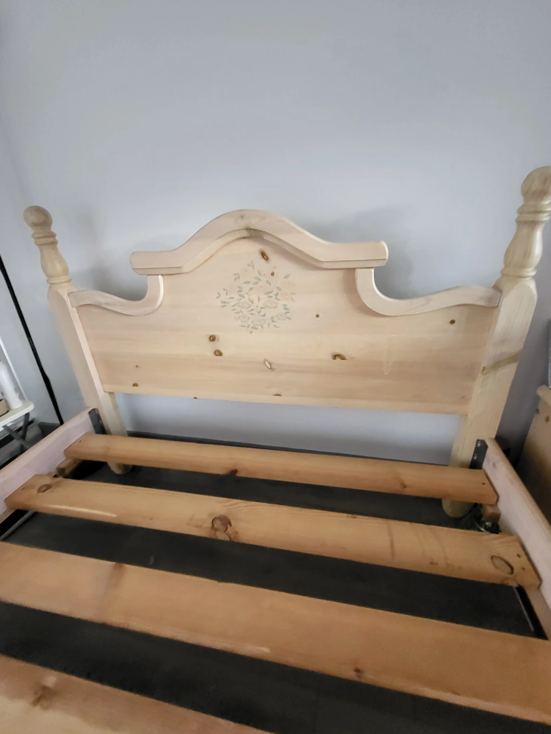 Queen Bed Frame with Headboard - photo 2