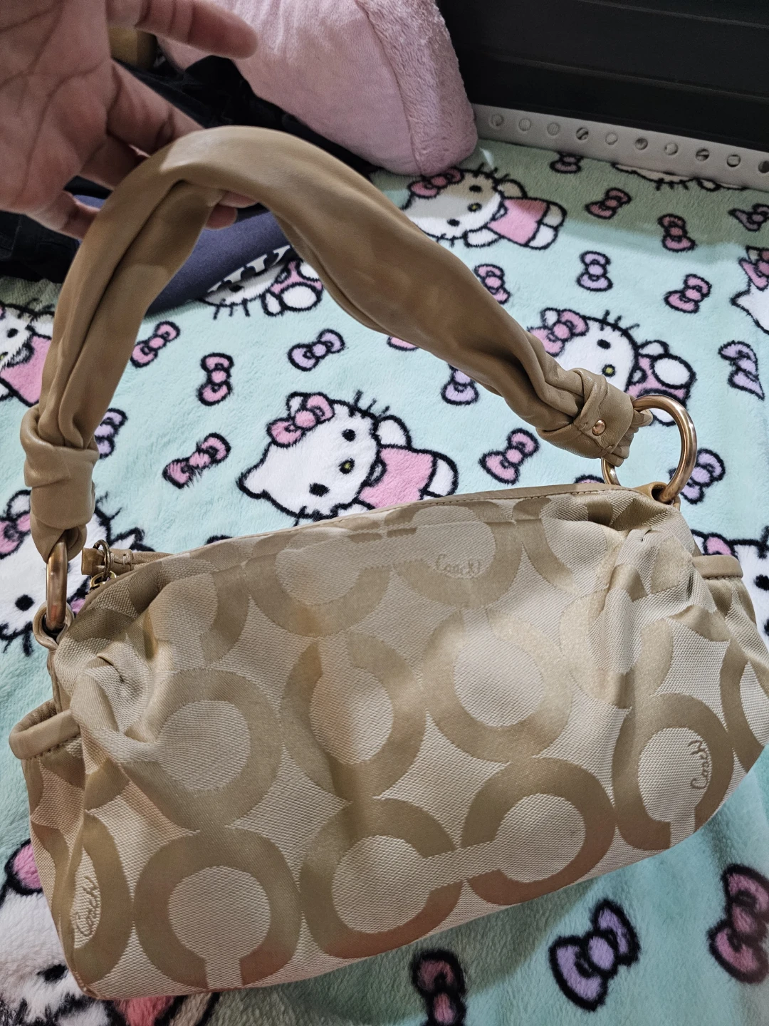Coach Signature C Monogram Shoulder Bag - photo 2