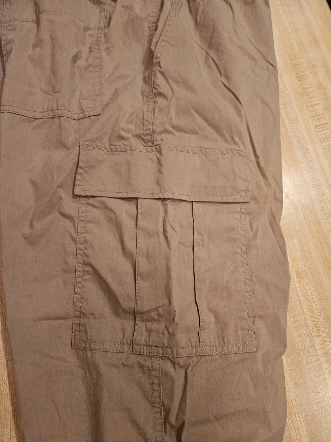 Uniqlo Cargo Pants Tan Women's Size L. - photo 5