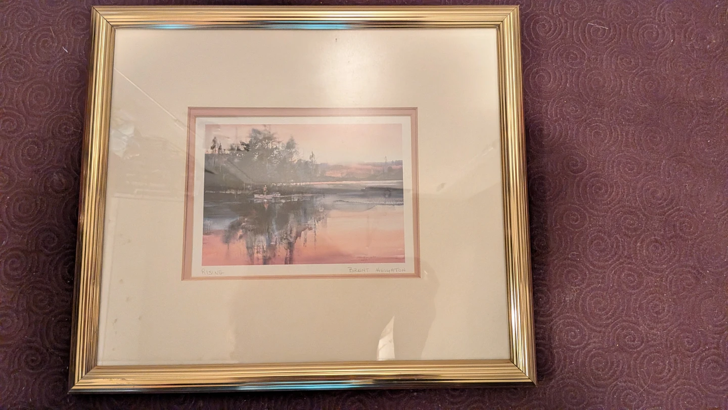 International Artist Brent Heighton "Rising" Signed, Framed - photo 4