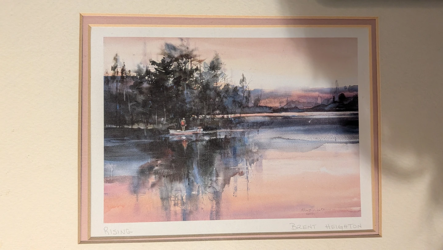 International Artist Brent Heighton "Rising" Signed, Framed - photo 5