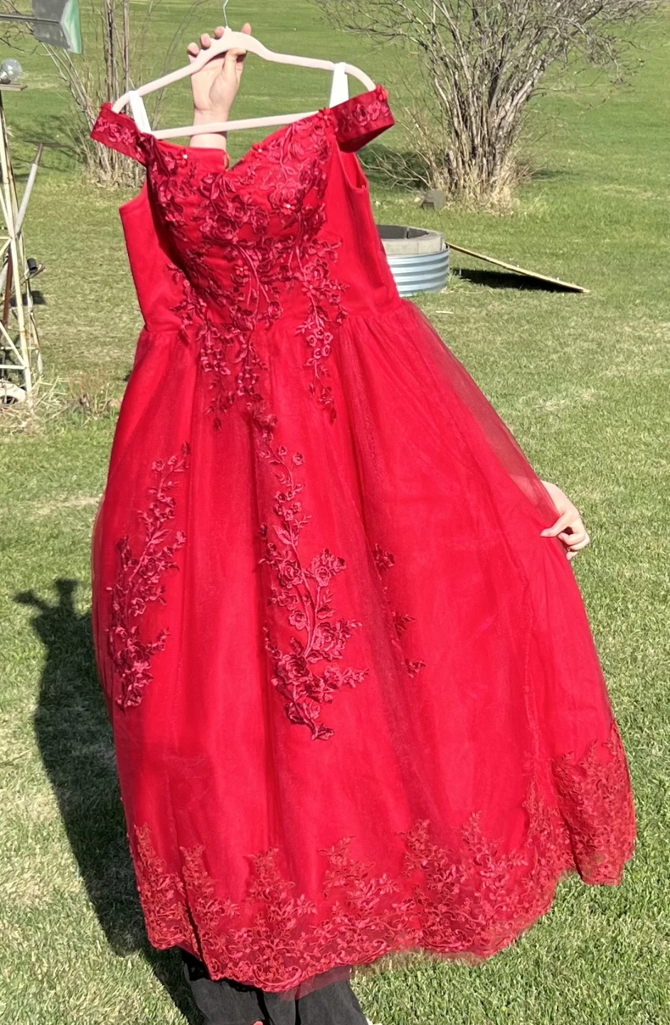 Red Graduation / Prom Dress - photo 2