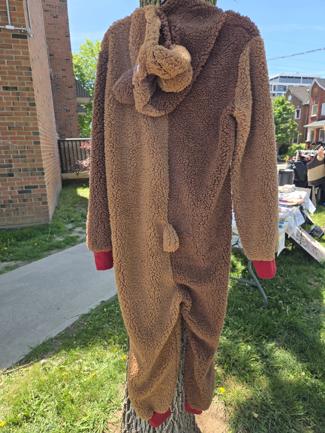 Brown Teddy Bear Onesie Pyjamas - photo 2