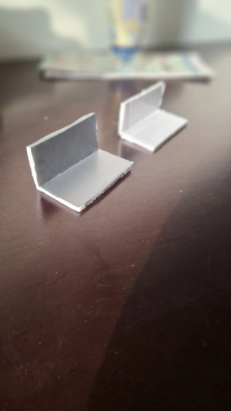 Miniature Display Shelves - Set of 2