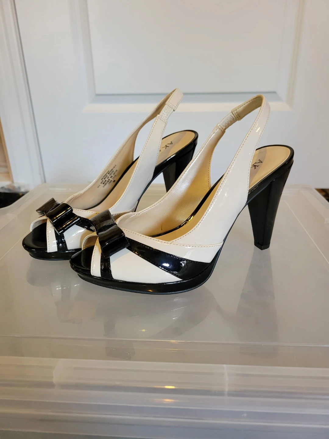 AK Anne Klein Women's Slingback Heels