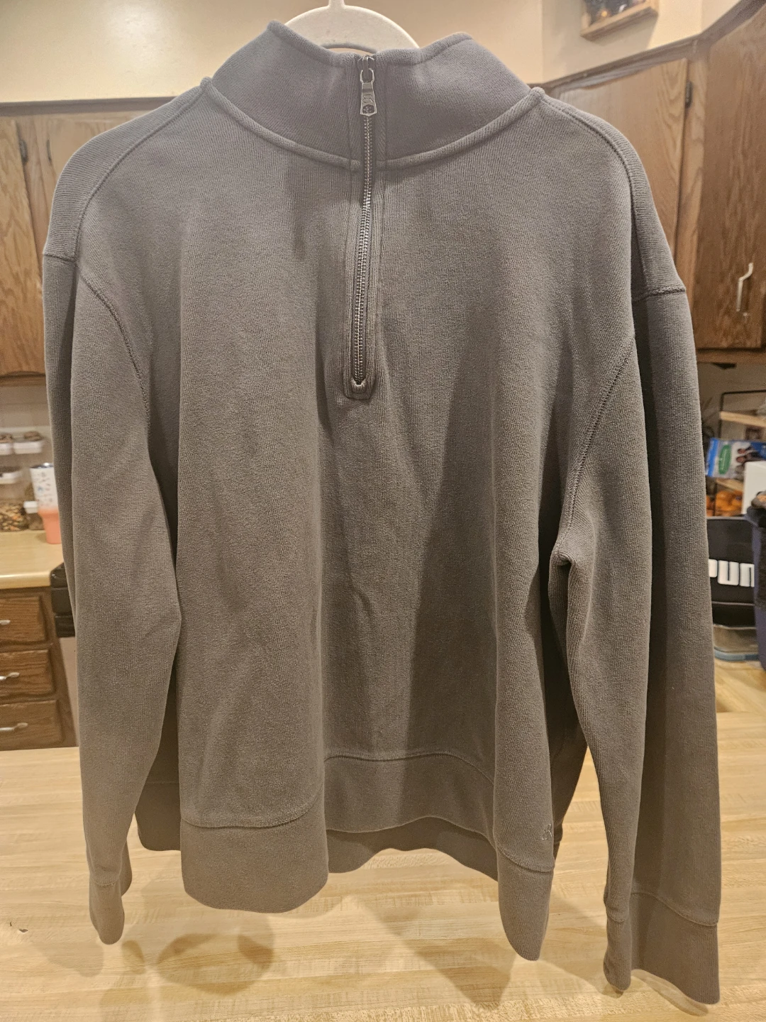 Banana Republic Men's 1/4 Zip Pullover Sweatshirt XL