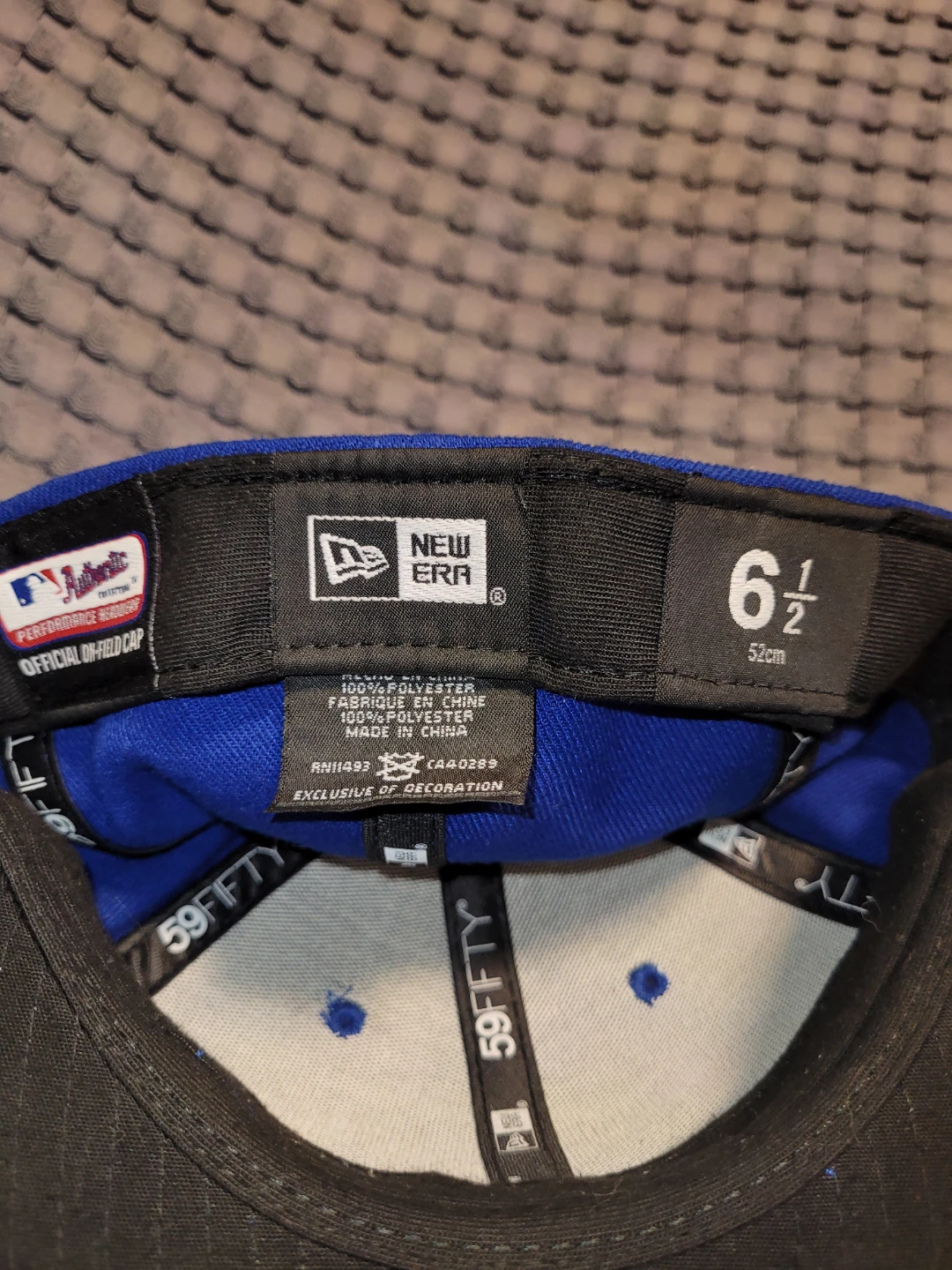 Toronto Blue Jays "Postseason 2022" Size 6 1/2 - photo 3