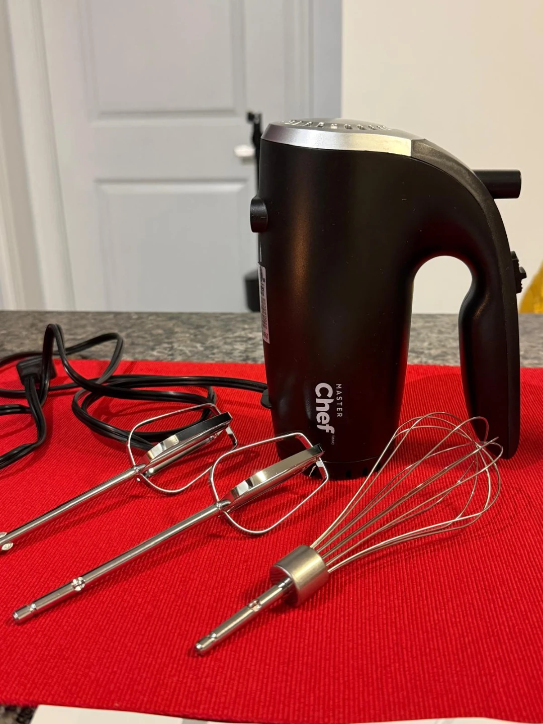 Master Chef Hand Mixer with Beatters and Dough Hooks - photo 2