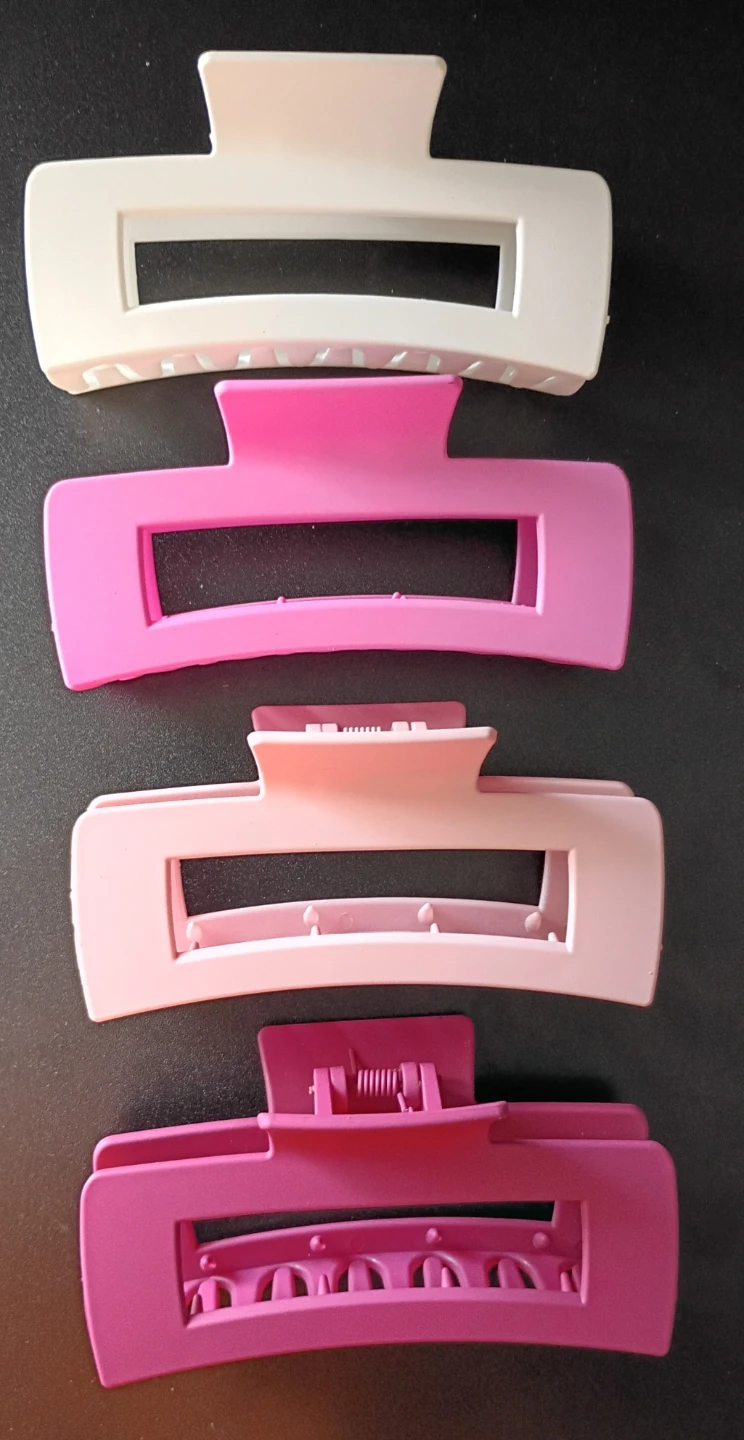Set of 4 Claw Hair Clips