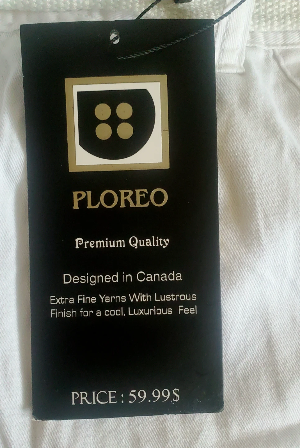 PLOREO White Cargo Shorts - photo 2