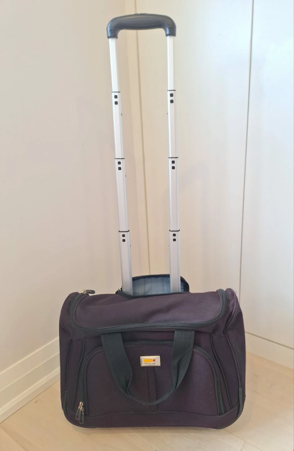 VIA RAIL Purple Carry-On Trolley Bag - photo 2