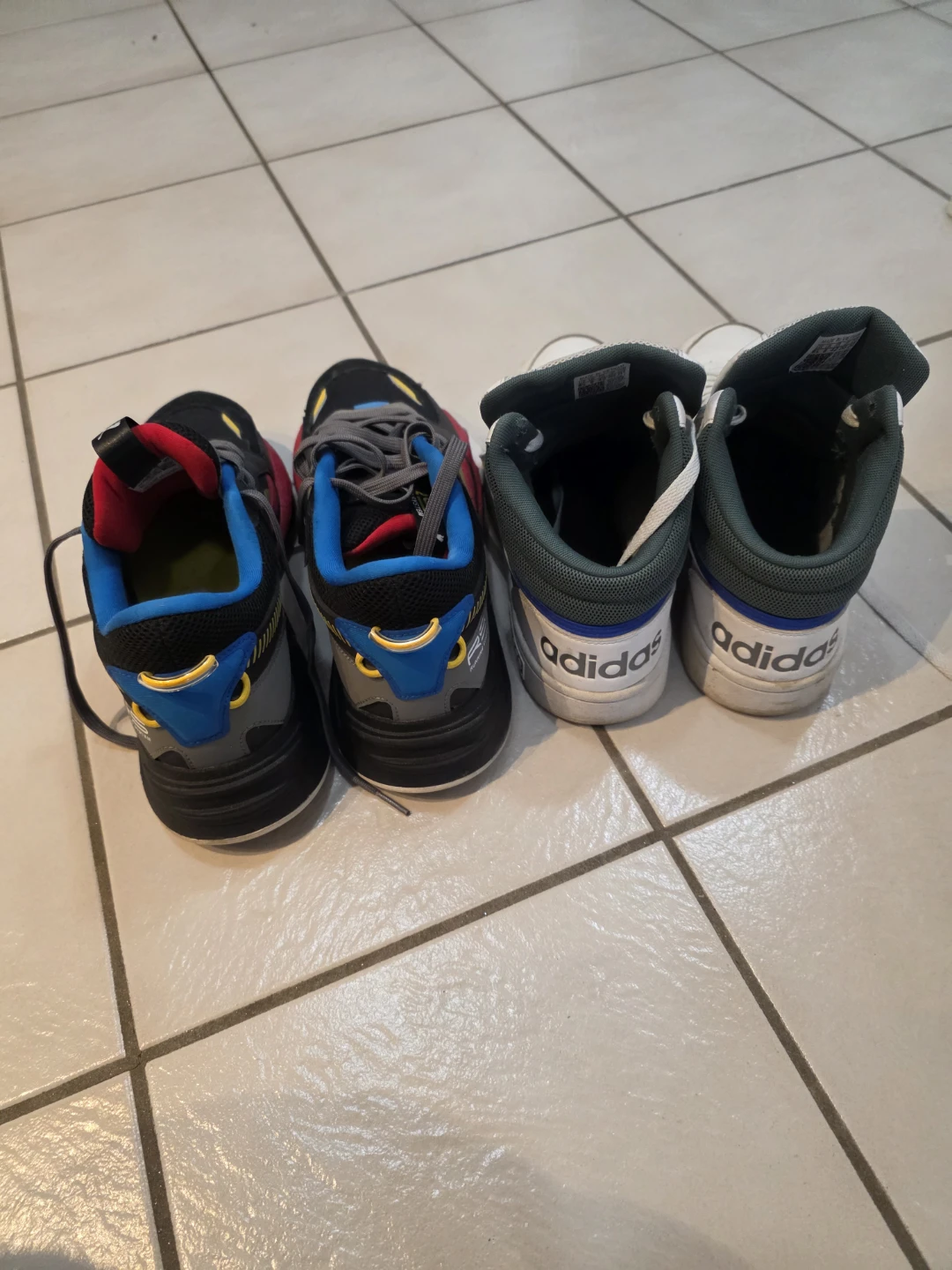 Puma RS-X & Adidas High-Top Sneakers - photo 2