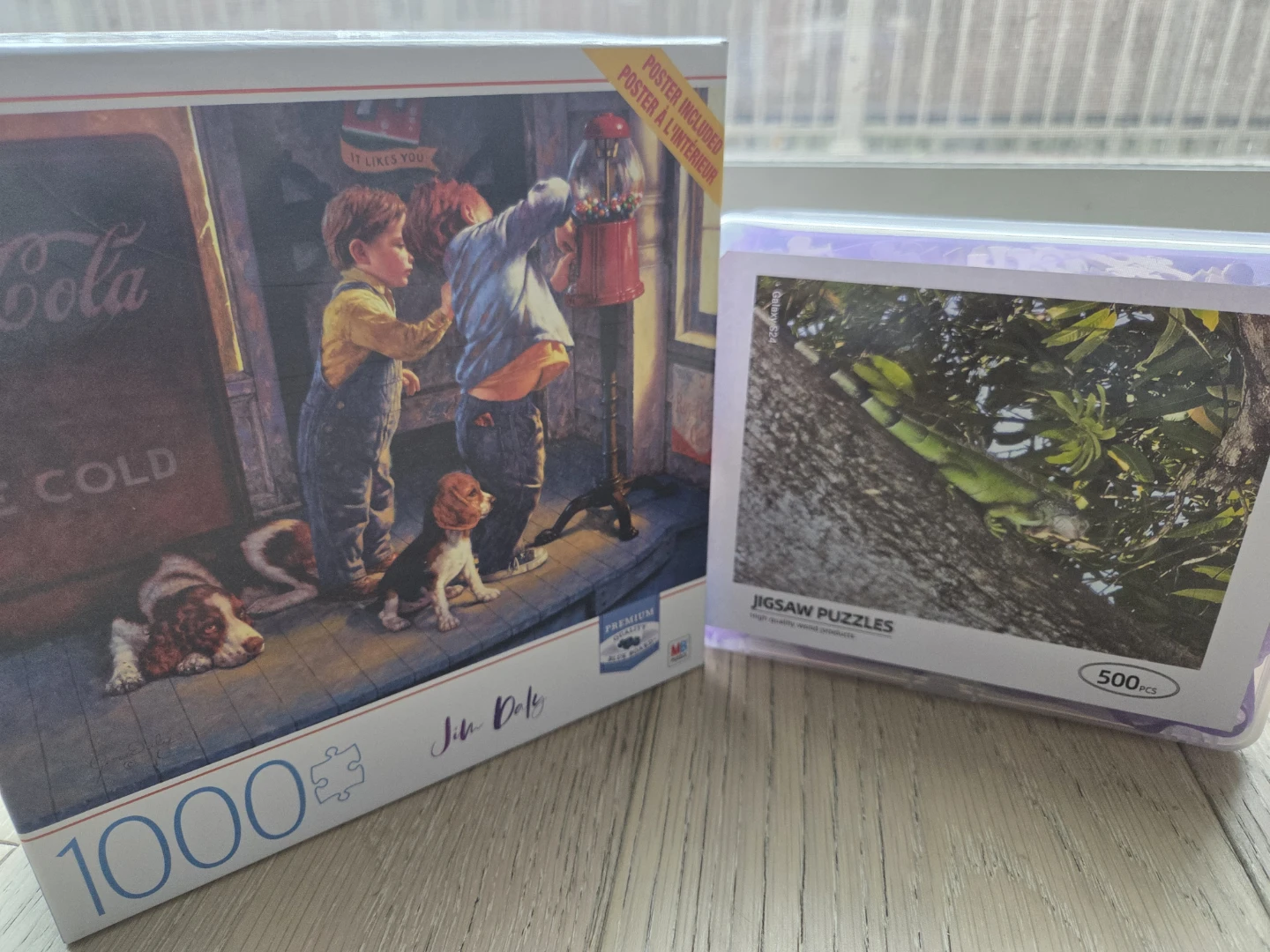 1000 Piece & 500 Piece Jigsaw Puzzle
