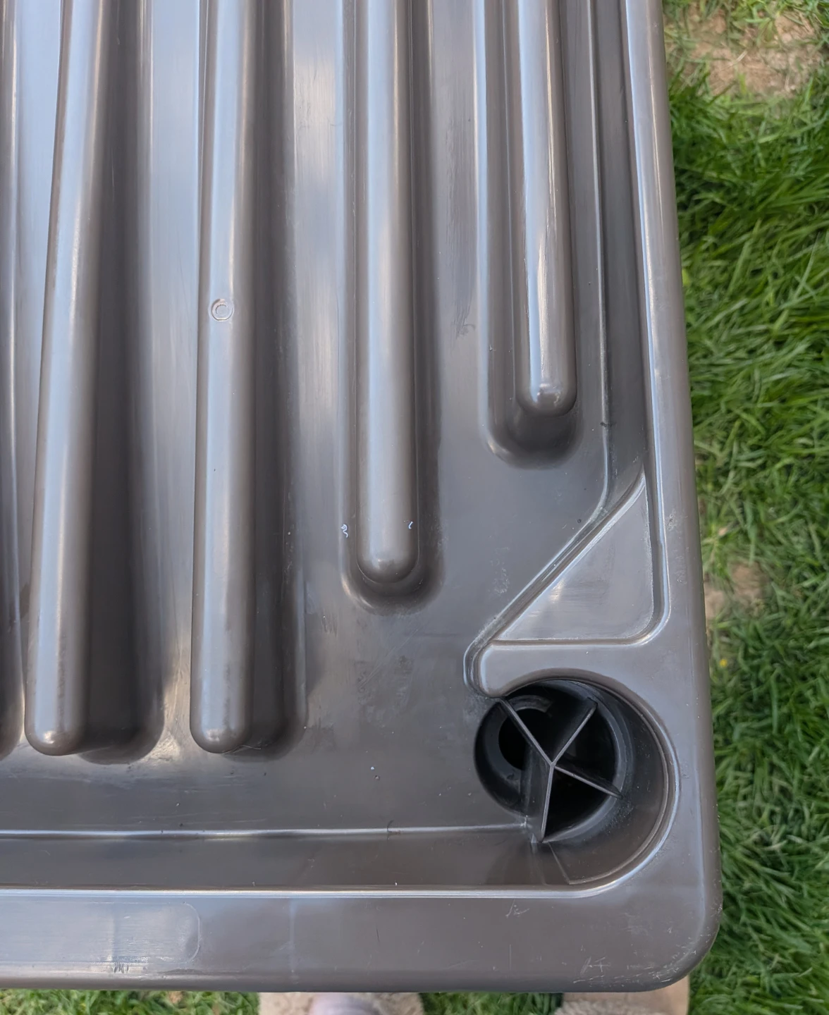 Brown Plastic Utility Shelf/shoe stand - photo 5