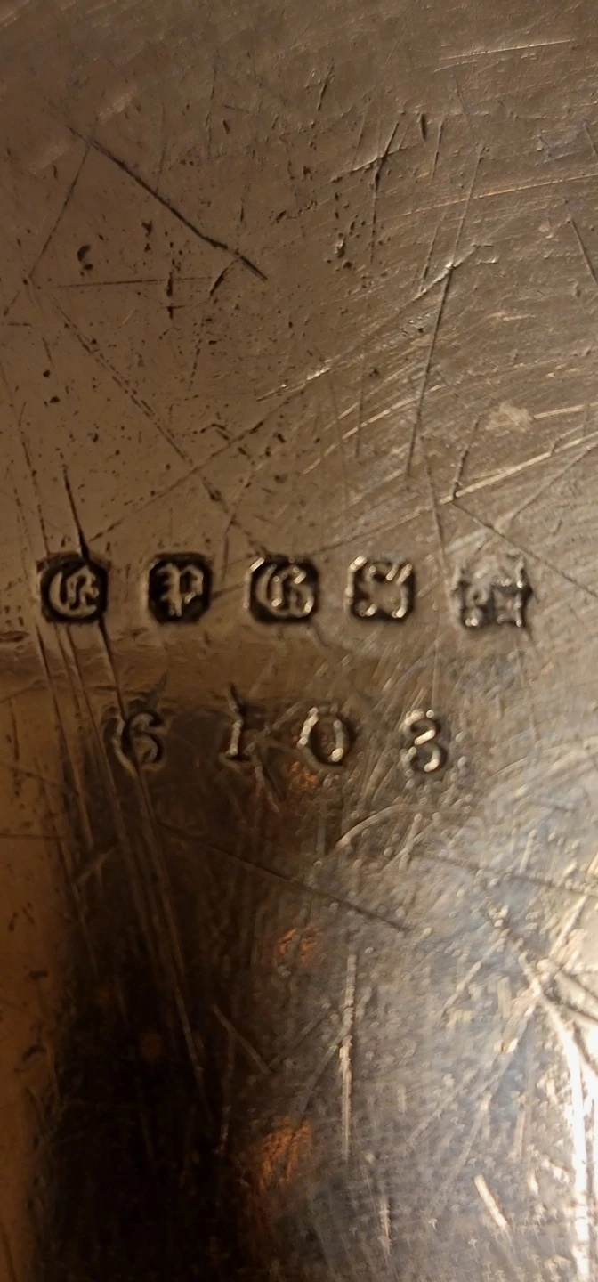 Vintage Sterling Silver Pie Plate - photo 4